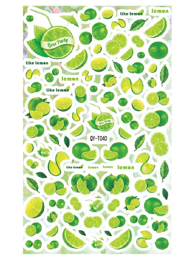 3D Waterproof Self-Adhesive Flower Nail Stickers: Spring Peach, Rose, Cherry Blossom Decals