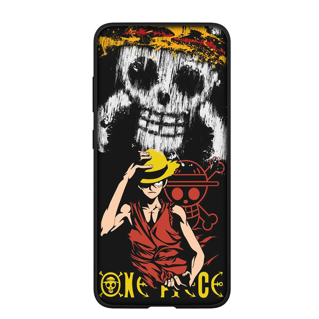 Phone Case for iPhone 17 15 16 Plus Redmi Note 14 12 11 13 Pro Max Huawei P30 P20 Lite Y9 OPPO A60 A80 A54 Cartoon Roronoa Zoro One Luffy Pieces Cover