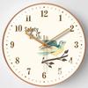 Silent 3D Clock: Magnetic Refrigerator Sticker - Creative Home Decor