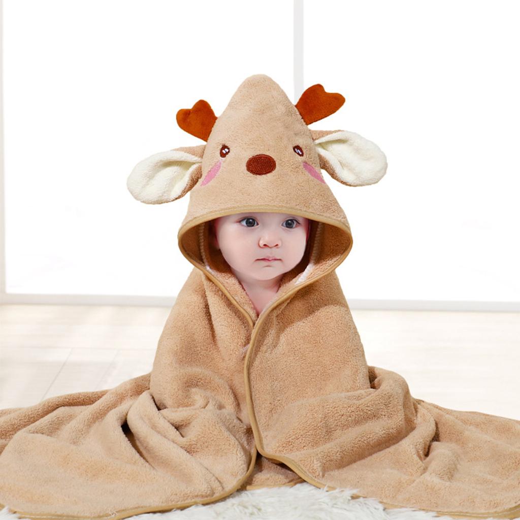 Baby Bath Towel Machine-washable Bath Towel For Newborns Infant Toddler