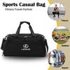 Car Logo Oxford Waterproof Travel Bags Hand Luggage Large Capacity Duffle Fitness Bag For CT ES GS NX CT200h IS300h ES300h