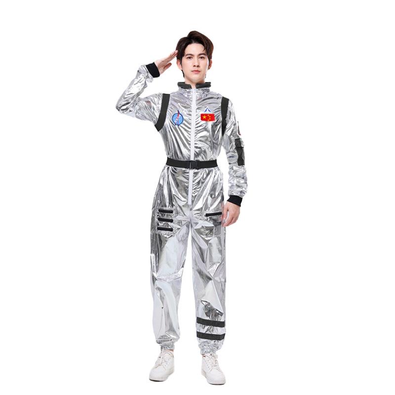 Halloween space costumes men and women couple uniforms children astronaut stage attire