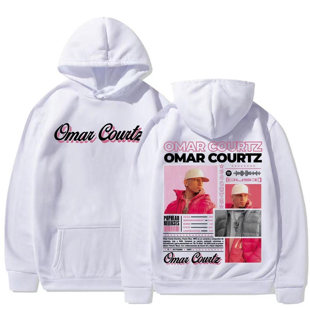 Rapper Omar Courtz Primera Musa 2025 Fall/Winter New Hot-seling Hoodie Unisex Retro 90s Hip Hop Punk High Quality Casual Hoodie
