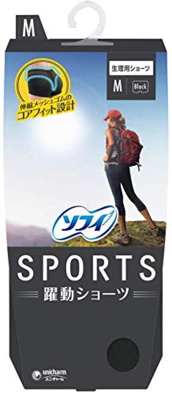 

Шорты гигиенические Sophie Sports M черные (ВИДЫ СПОРТА)