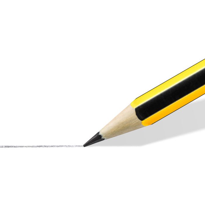 Crayon - STAEDTLER - NORIS 120-2 - HB - Boîte De 12 - Graphite Noir