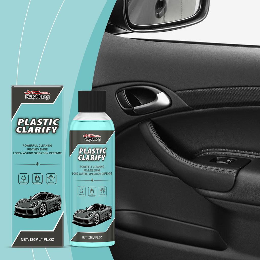 RAYHONG Automotive Plastic Renovator Interior Cleaning Degreasing Dust Polishing Brightening Maintenance Renovator