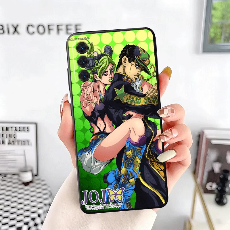 JoJo Adventure Jolyne Cujoh Soft Phone Case for Samsung A17 A37 A57 A16 A26 A36 A56 A15 A25 A35 A55 A14 A24 A34 A54 A13 A23 A33