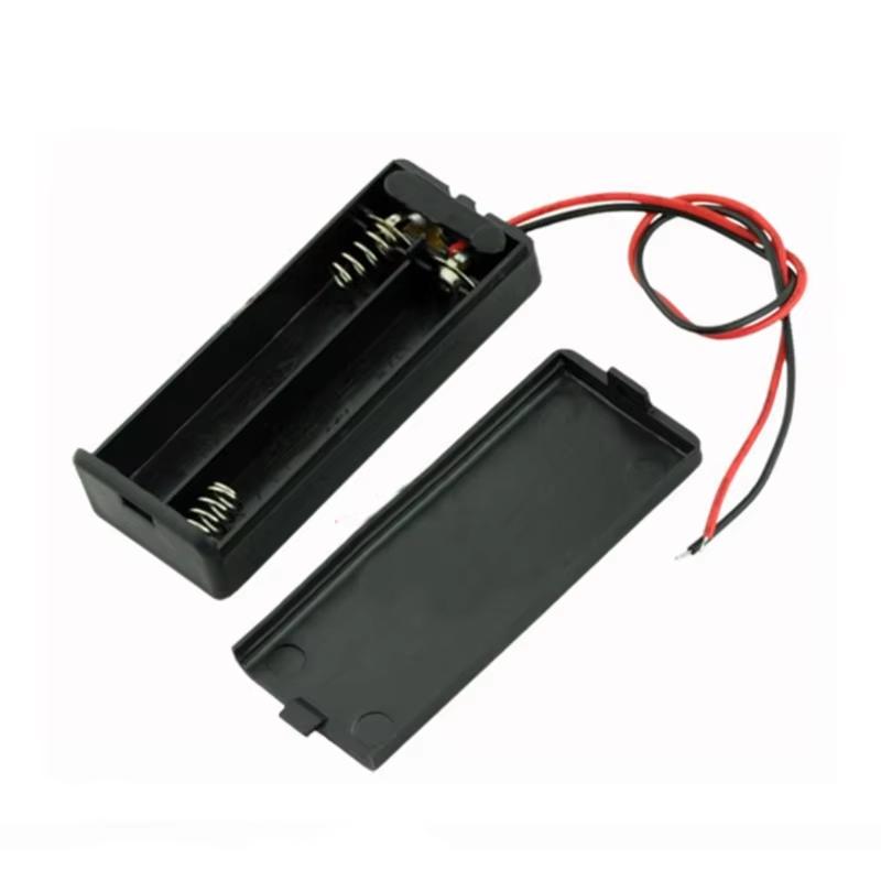 1Pcs 1x 2x 3x 4x AAA Battery Holder Box Case With Wire Lead 1 2 3 4 Slot Battery Container AAA Power Case Switch/Cover To Choose