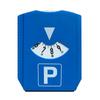 M H-24 European Parking Disc Parking Meters with Ice Scraper Plastic Blue