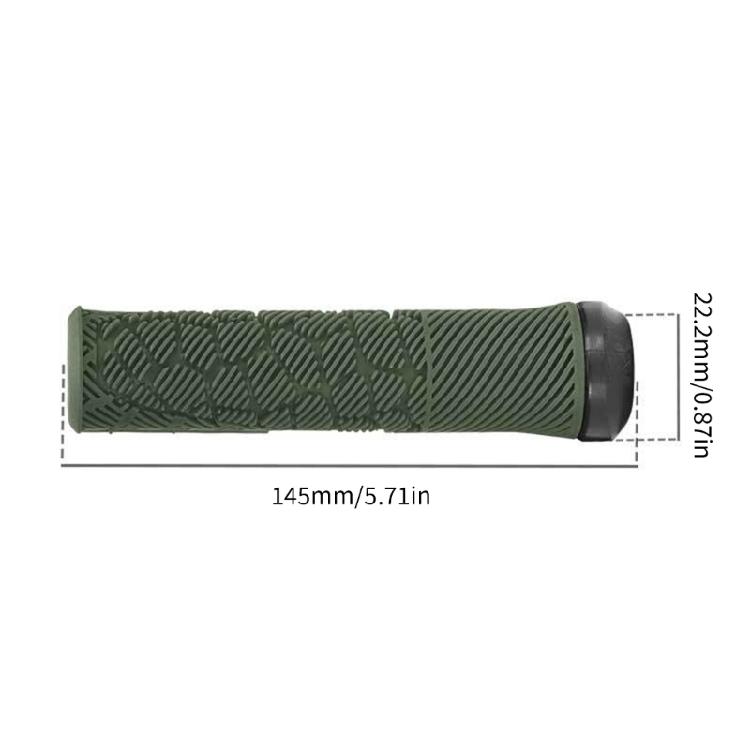 1Pair Soft Shock Absorption Rubber Bicycles Grips Dustproof Cycling Handlebar Nonslip Grip Bike Handle Cuffs Cover