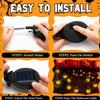 Halloween Solar Pumpkin Garden Lights Outdoor Waterproof Orange Ghost Lights Garden Yard Terrace Holiday Horror Decorations