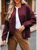 Autumn/Winter Women's Solid Color Casual Cardigan