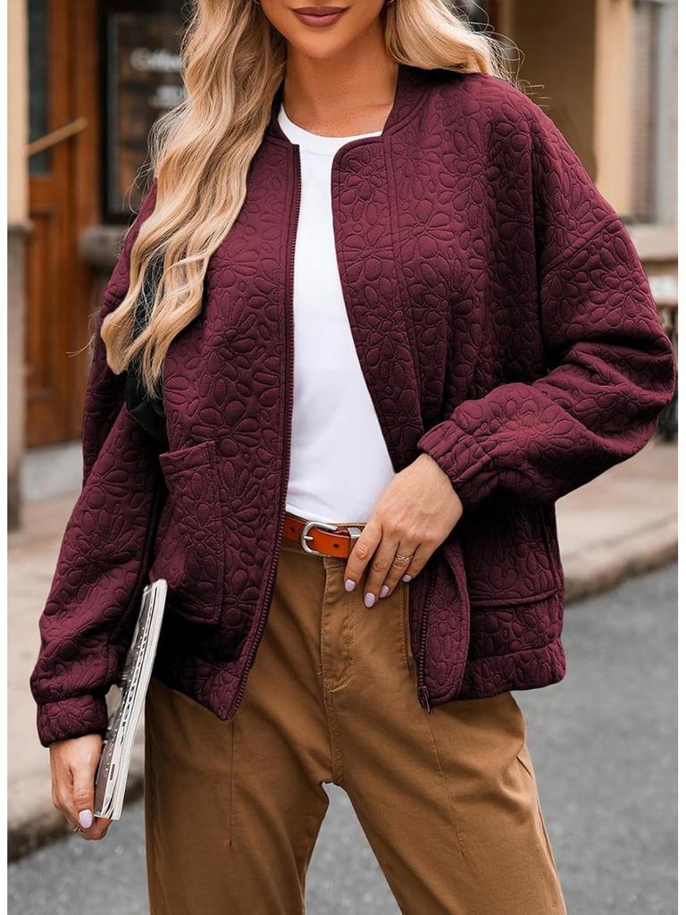 Autumn/Winter Women's Solid Color Casual Cardigan