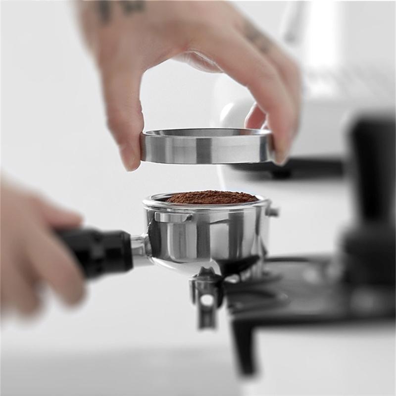 Magnetic Dosing Tool Coffee Dosing Rings Coffee Extraction Tool Stainless Steel Coffee Machines Accessories for Coffee