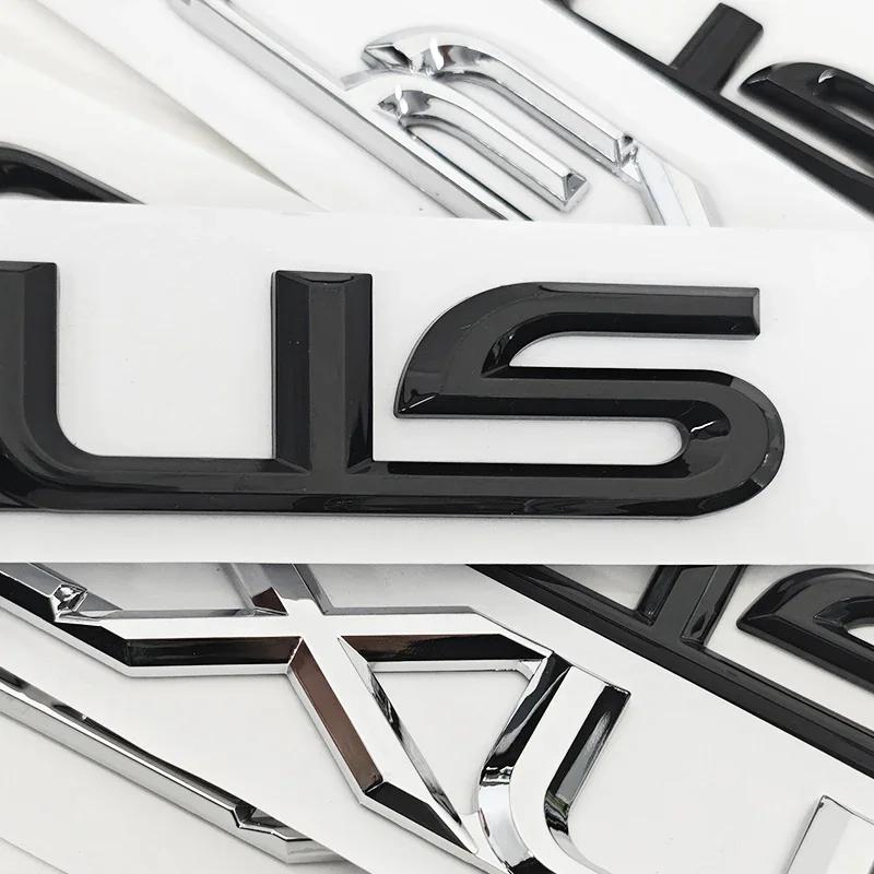 3D ABS Auto Buchstaben Emblem Heckklappen Aufkleber Abzeichen Für Lexus F SPORT Hybrid ES CT GS IS UX GX LBX NX RX 350h 450h Zubehör