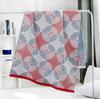 China Colored Jacquard Pure Cotton Four-Layer Gauze Bath Towel Men Women Extra-Large Adult Beach Towel Soft Absorbent