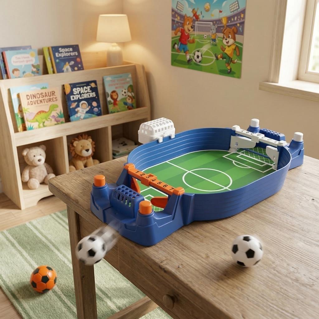 Double Finger Toys, Tabletop Football Field, Parent Child Interactive Catapult Children's Board Game Toys