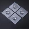 10Pcs/Set Storage Seamless Compact Transparent Hat Clothes Back Door Hanger Back Door Hook
