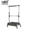 Longdai Stainless Steel Mop and Cleaning Tool Organizer Rack