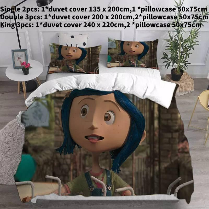 Luxurious 3d Bed Sheet Set With Vibrant Digital Print Soft Polyester Fabric For Queen Size Beds