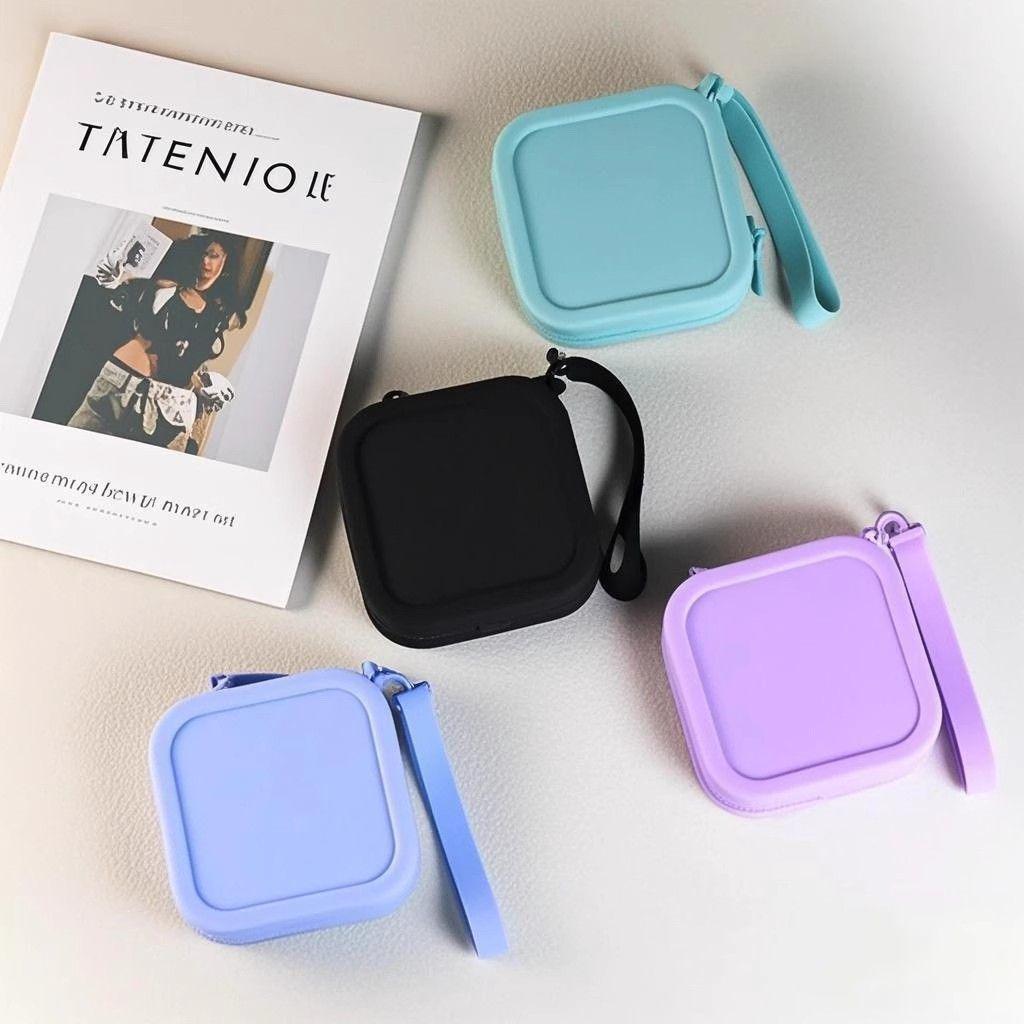 Populární multifunkční silikonové pouzdro na zip na mince, rtěnku, karty, klíče a sluchátka