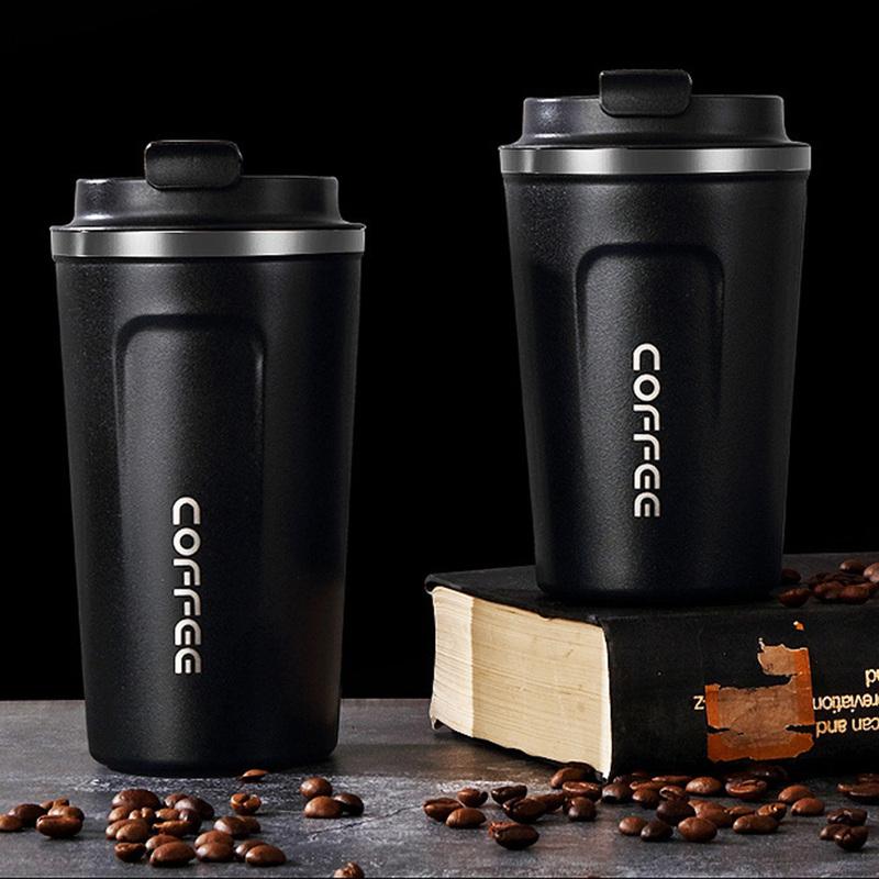 510ML Colorful Vacuum ulated Tumbler Travel Coffee Mug Portable To Go Camping Stainless Steel Coffee Cups Keep Hot and Cold