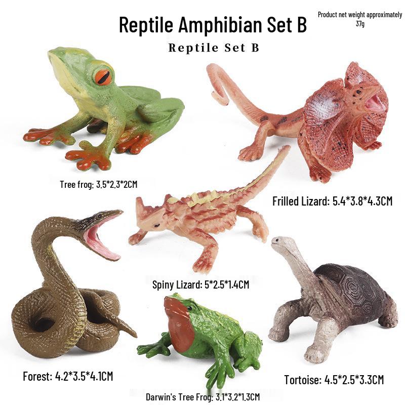 Children's Insect Animal Model Set: Mini Spider, Stag Beetle, Scorpion, Centipede, Rhinoceros Beetle Toys