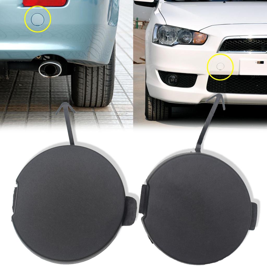 Voor Mitsubishi Lancer 2008-2015 Ongeprepareerde auto Sleephaakafdekking Oog Sleepkap Achterbumper Voor Auto-accessoires 2009 2010 2011