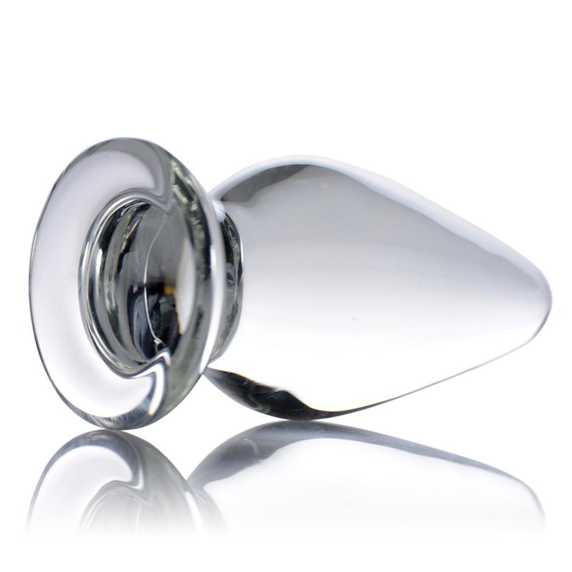 Huge Crystal Glass Anal Plug Sex Toys for Woman Lesbian G SPOT Squirt BIG BALL GAY DICK Anus Prostate Stimulation Toy BUTT Plug
