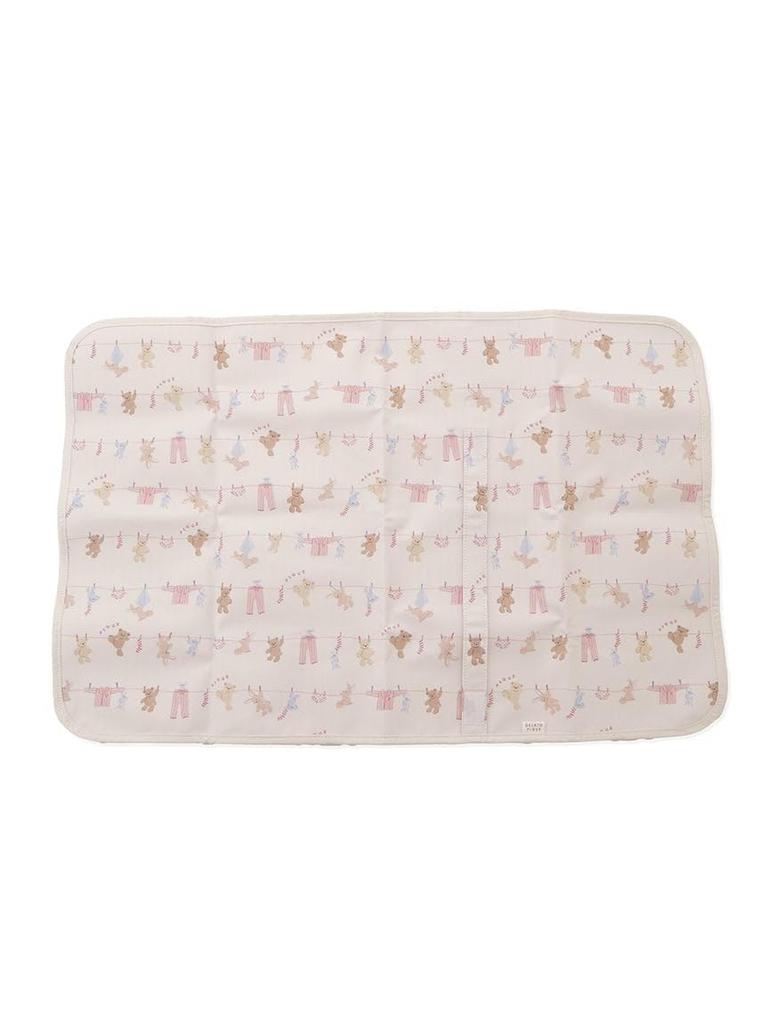 Tvättbar Animal Print Skötbädd PBGG261715 Rosa En Storlek [Gelato Pique] Dam