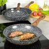 GRANITE FRYING PAN 24cm GRANITE WOOD KINGHOFF KH-1028