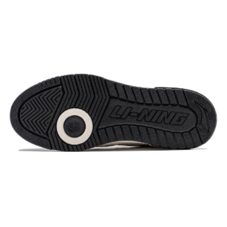 New LiNing Rookie Cushioning Slip Resistant Lightweight Rebound Low Top Vintage Basketball Shoes Unisex Gray Black ABCU001-2