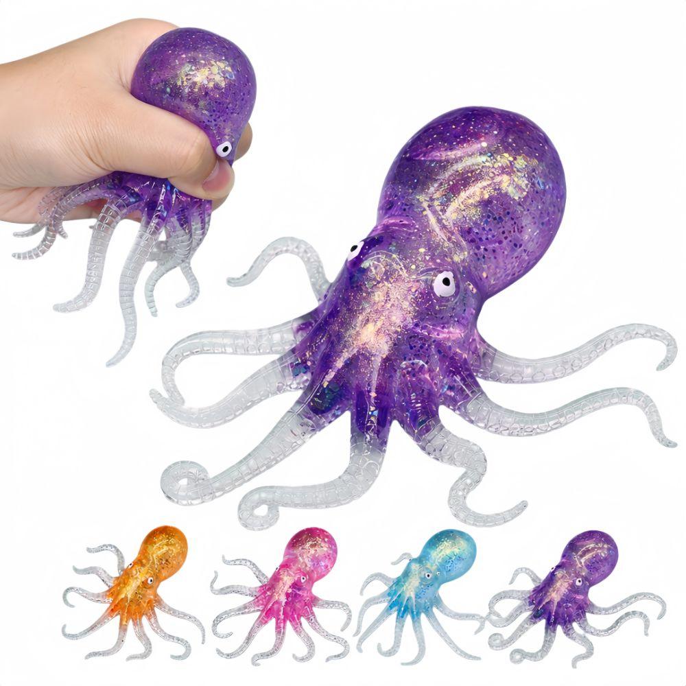 Slow Rebound Octopus Squeeze Toy Realistic Slow Rising Toy  For Adults & Teenager Gift