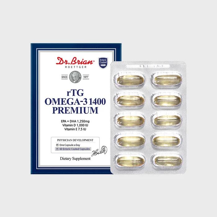 Dr. Brian Jang Yong-seong rTG Omega 3 1400 Premium 60 Capsules (2 Months)