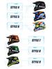 Four-Season Full-Face Off-Road Motorcycle Helmet with Goggles for Mountain Racing and Downhill