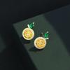 Sparkle Earrings for Women Sweet Fruit Stud Earrings Delicate Ear Jewelry  Girls
