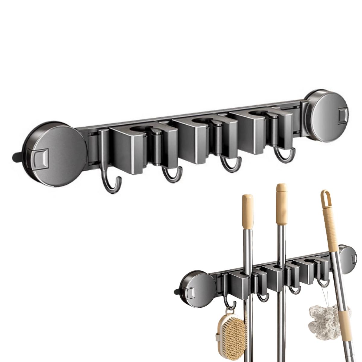 Space Saver Broom Hanger Garage Storage 4377555cm Easy Installation Indoor Storage Kitchen Organizer For Brooms China Mainland 4770₽