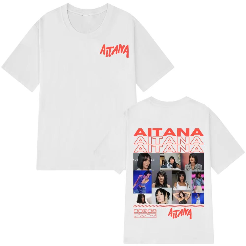 Singer Aitanas Ocana T-Shirts Men Women Summer Aesthetic Trendy Cotton Loose T Shirt Cotton Fashion Tee Shirt Oversized T-shirts