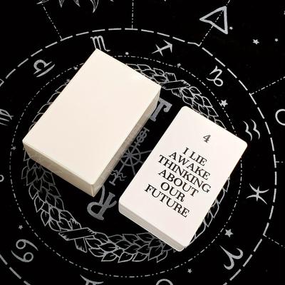 Hermit Tower Tarot, Masa Oyunu İçin Hermit Mesajlarının 100 Kartı Oracle