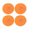 D Ring Patch Round Lightweight D Ring PVC Patch for Inflatable Boat Surfboard Stand Up Paddleboard