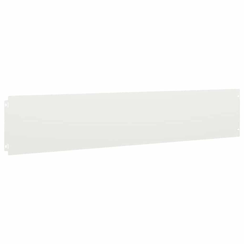 Lawn Edging 30 pcs White 20 x 103 cm Cold Rolled Steel