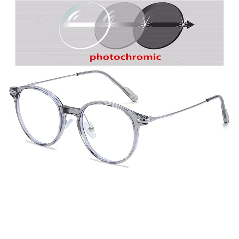 Black Gold Frame Anti Blue Rays Oval Prescription Glasses For The Nearsighted Women Men Myopia Spectacles 0 -0.5 -0.75 To -6.0