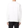 Stone Island SS22 Solid Color Compass Patch Cotton Crew Neck Drop Shoulder Fit Pullover Sweatshirt Men sweatshirt Off-White 761563750-V0003