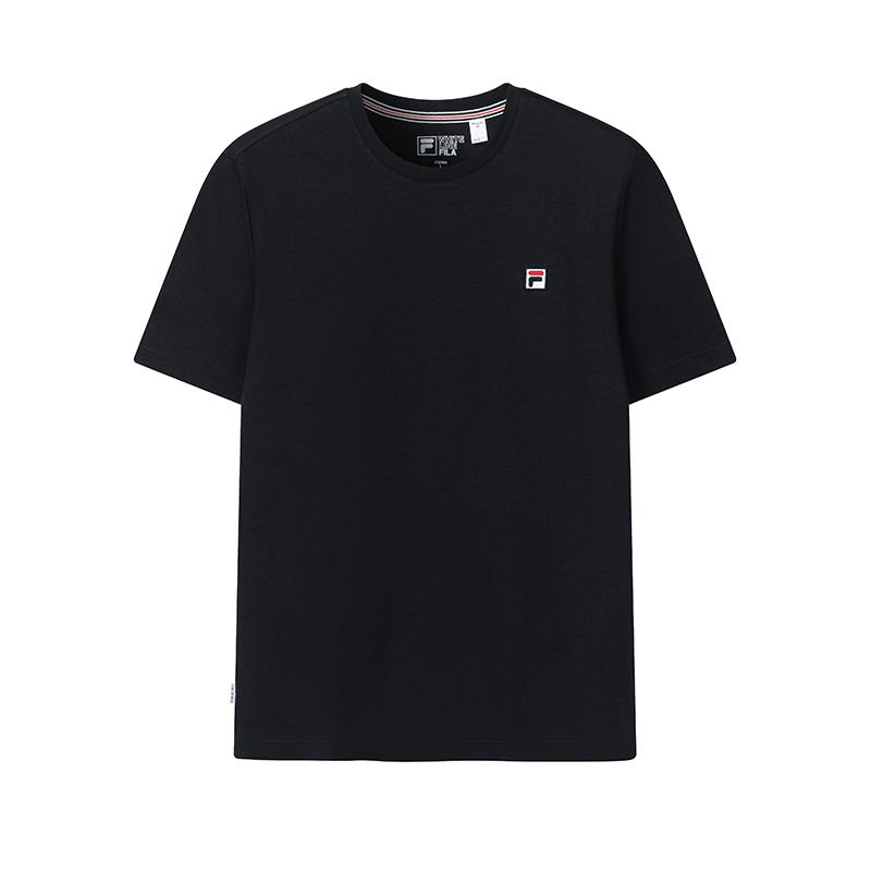 FILA Heritage Simple Fashion Versatile Comfortable T-Shirt Men tops Legendary-Blue F61M628103FNV L