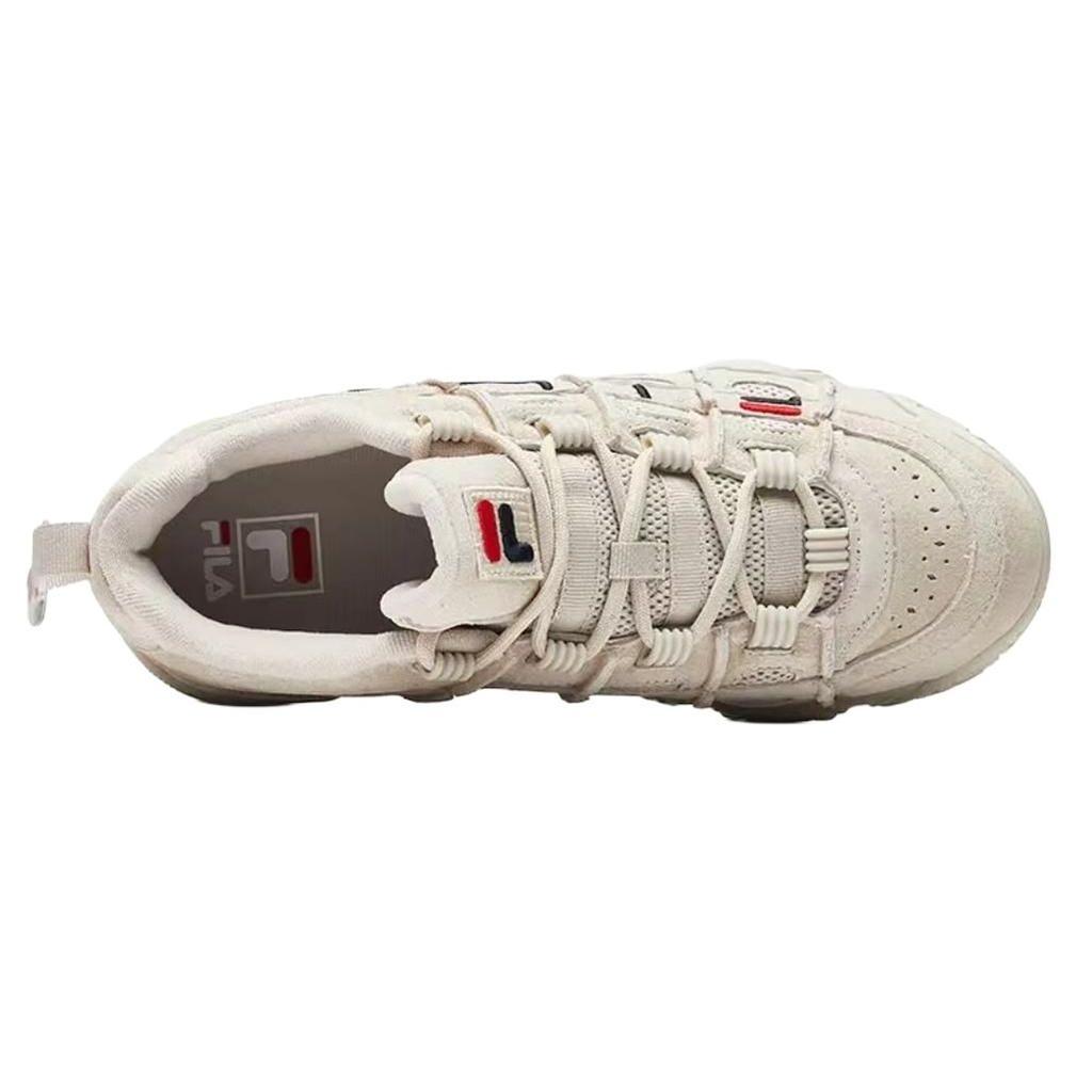 Fila Fusion Buster Casual Fashion Low-Top Retro Basketball Shoes Men Sneaker Oatmeal T12M941206AOM
