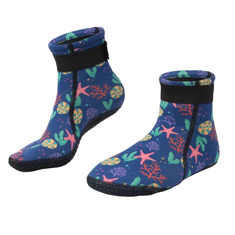 3MM Kinder Anti-Rutsch Strandsocken: Warmer Tauchschutz für Winterschwimmen und Schnorcheln