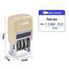 Automatic Re-inking Teacher QC Date Stamp with Adjustable Year, Month, Day