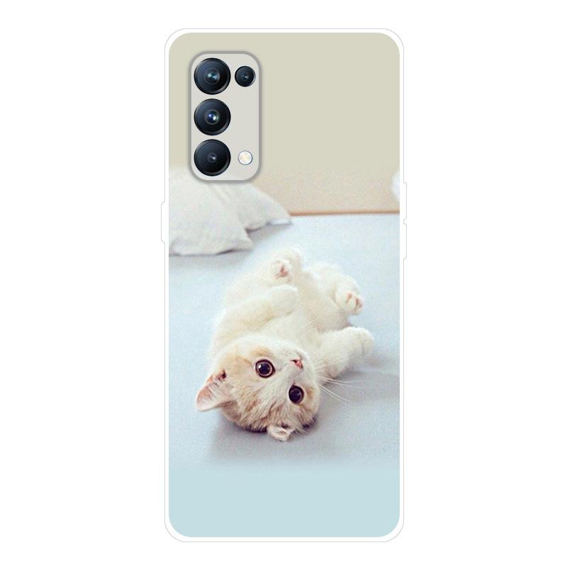 For OPPO Reno 5 Reno5 Pro 5G Case Soft Silicone Back Case Coque for OPPO Reno 5 Pro 5G Phone Cover Shockproof Fundas for Reno 5
