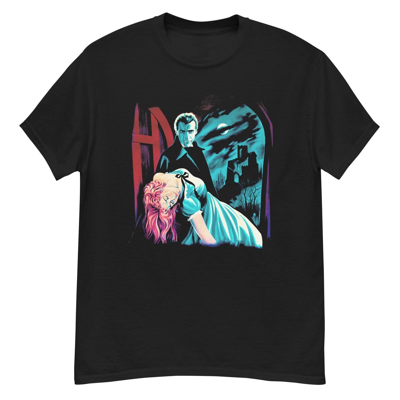 Horror of Dracula cult Hammer horror film fan art t-shirt S