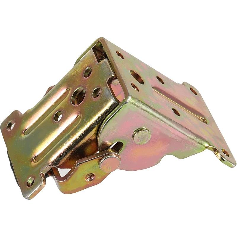 Foldable Hinges Bracket Self-Lock Extension Folding Hinge with Screw Furniture Cabinet Table Repair Support Holder Home Hardware